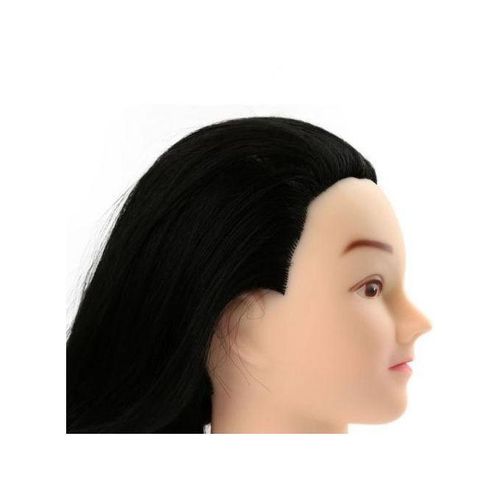 Dummy Head Doll With Hair, Hairdressing Training Doll Model